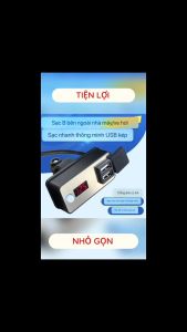 Bộ cắm sạc điện thoại USB 12-24V đa năng tiện lợi cho xe máy - ATN