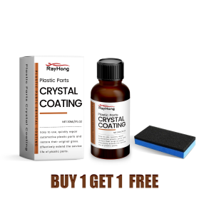 RAYHONG | Rayhong Automotive Plastic Coating Agent Crystal Clear Coating for Plastic Parts - Protection And Gloss Enhancer for Automotive