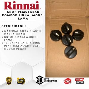 KNOP Pemutaran Kompor Rinnai Model Lama | Sparepart Kompor