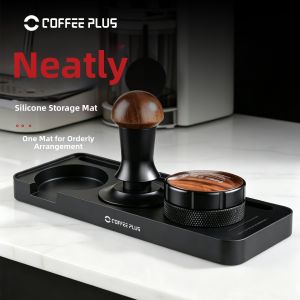 COFFEE PLUS | Non-slip Counterweight Tamping Mat