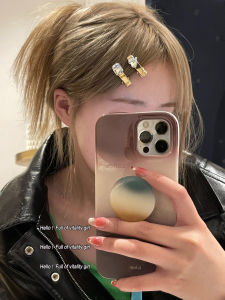 กิ๊บติดผมหัวใจเพชรเงาสุดมีเสน่ห์สําหรับผู้หญิง เหมาะสําหรับเดรสเด็กผู้หญิง สไตล์ญี่ปุ่นและเกาหลีใต้