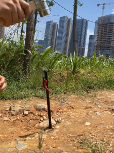 สมอบก สมอบกเหล็กหล่อ สมอบกเหล็ก แค้มป์ปิ้ง สมอบกเต็นท์ tent pegs การตั้งแคมป์ สมอกางเต็นท์ ความยาว 20cm 30cm 40cm