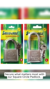 Square Circle Padlock