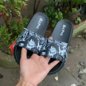sandal pria anime terbaru / sandal pria kekinian / sandal pria one piece / sandal pria dan wanita / sandal pria terbaru 2024 / sandal selop pria terbaru 2025 / sandal pria slip on
