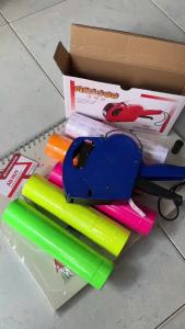 [HCM] Máy bấm giá tiền- Súng bắn giá ( tặng kèm mực + 1 cuộn giấy 500 tem)-CA666