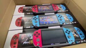 🎮Anak-anak 500 in 1 Arcade Portabel 35 Inch Sup X7M Game Box Mini Retro Klasik Konsol Video Vintage 2 Pemutar Game Genggam