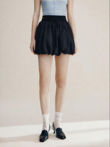 FAMANXUAN | Miu Style Cloud-like A-line Fluffy Mini Skirt