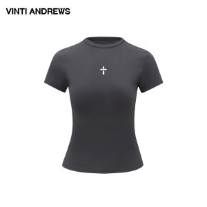 Slim Fit Shoulder-Aligned T-shirt
