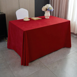 Solid Color Thick Tablecloth