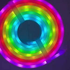 WS2812B RGB-IC Neon Gaming Smart LED Strip Light RGB Party Light Addressable Music Sync Flexible Backlight Christmas Decorations