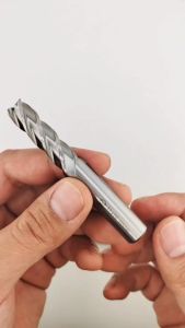 เอ็นมิลไฮสปีด 4 ฟัน HSS A1 งานเหล็ก โลหะผสม 1.5-20มม.