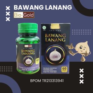 Bawang Lanang 60 Kapsul Esktrak Garlic Tunggal Bio Gold Original
