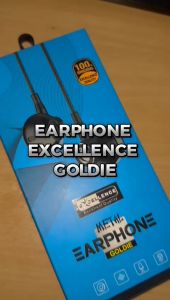 Handsfree Excellence Stereo Goldie Jack 3.5mm
