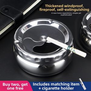 XIANOUKA | Dust-proof Rotatable Car & Home Ashtray with Lid