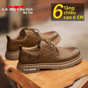 GN..SHIJIA | Giày Dáng Anh Quốc Phong Cách Công Sở Thoải Mái