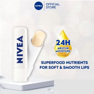 NIVEA Derma Repair SPF 15 Caring Lip Balm 4.8g / Treatment / Pelembab bibir / Lip Care