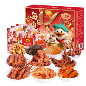 XIAO HU DUCK | Boneless Spicy Chicken Feet and Duck Necks Snack 600g