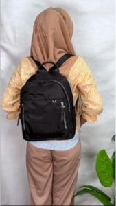 Peonia PNA DESCA Water Resistant Ransel Tas Wanita Pria Punggung Kantor Kerja Sekolah Kuliah Outdoor Trendy Fashion Style Travel Casual Backpack Anak Remaja Perempuan Selempang Cewek Bag - Lazada
