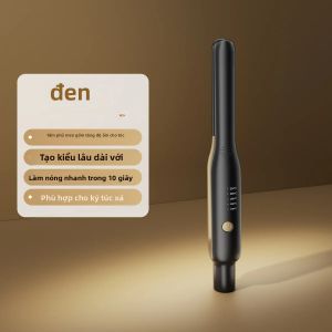 MinHuang | Máy Làm Thẳng Tóc Gốm Ion Tích Hợp Màn Hình LCD Làm Nóng Nhanh Cho Tóc Mượt Mà Bóng Khỏe Điện Áp Kép Dành Cho Cả Nam Và Nữ