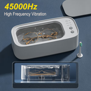 House Life Ultrasonic Eyeglass Washing Machine Automatic Multi-functional Cleanse Tools Braces Eye Mirror Contact Lenses Portable Cleaner