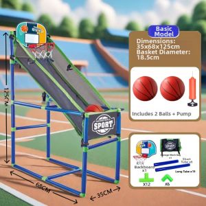 AOBIXIONG | Portable Indoor & Outdoor Basketball Hoop for Kids