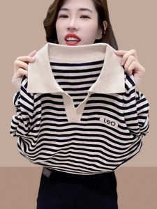 Shalldoer | Áo Sweater Cổ Polo Tay Dài Đa Năng Ôm Sát