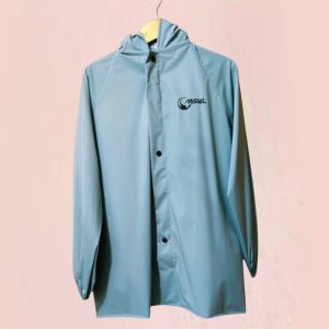 ATASAN JAKET JAS HUJAN SAJA TANPA CELANA  BY MISHEL BAHAN PVC TEBAL ELASTIS TAHAN AIR