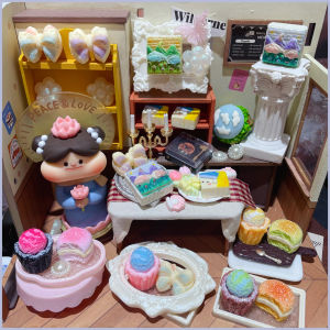 Butterfly Knot Miniature Model Decorative Accessory Cake Ice Cream Shell Food Toy Painted Scene DIY Material Display Piece
