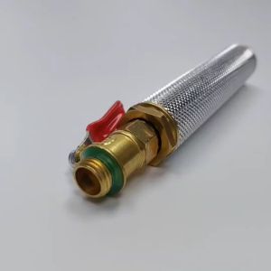 มือจับก้านพ่นยาพร้อมก๊อกวาวล์ มือบีบด้ามพ่นยา มือบีบก๊อกวาวล์ รุ่นสแตนเลส