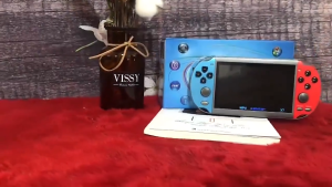 PSP X7s Plus Bộ điều khiển trò chơi video di động GBA SFC Máy chơi trò chơi cầm tay 32G Bộ nhớ 12CM HD Retro Joystick