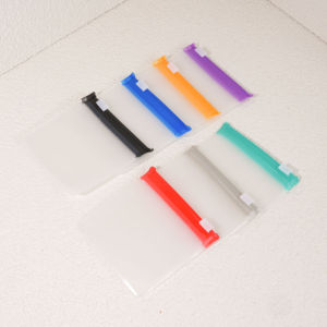 7PCS Reusable Zippered Pill Pouch Set Medicine Organizer Translucent Self-Sealing Travel Bags in 7 Vibrant Colors