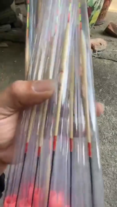 Phao câu cá phao cỏ câu rô tăm nhỏ sáng chân ngắn lật nhanh
