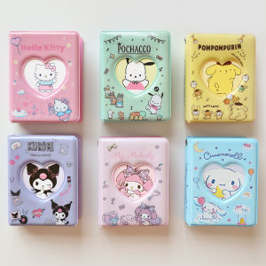Sanrio Album Same Style as the Official Products Clow M Cinnamoroll Babycinnamoroll Polaroid 3-Inch Photos Mini Truck Storage Protection Volumes