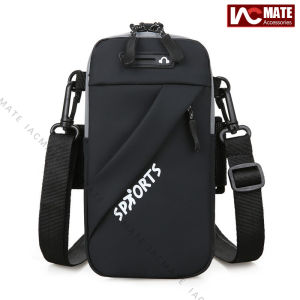 Outdoor Sweat-Proof Running Armbag Cross-Body Shoulder Casual Wallet Purse Crossbody Bag Gym Fitness Cell Phone Key Holder