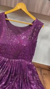 Designer Gown On havy Georgette febric