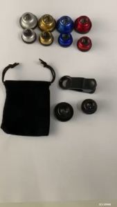 3 In 1 Fish Eye Lens 0.67x Wide Angle Macro Lenses Clip For iPhone Samsung Huawei Xiaomi Universal Mobile Phone Camera Fisheye