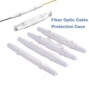 Fiber Optic Splicing Sleeve Protection Case for Cable Protection Drop Cable FTTH Drop Splice enclosure small round tube heat shrink