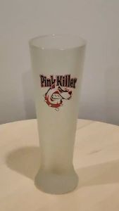 แก้วเบียร์เบลเยี่ยม PinkKiller 0.25 ลิตร แก้วทรงสูง Witbier Fruit-beer นำเข้าจากเบลเยี่ยม