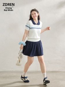 ZHANGDAREN | Bộ Đồ Phong Cách Học Viên Dành Cho Người Béo