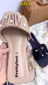 Prettyfeet ANA  Plus Size Women Slipper - Selipar Wanita Plus Size - Size 41-45 (Ready Stock)