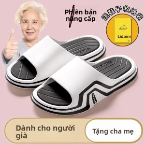 MONLEYTA | Dép chống trượt cho người lớn tuổi Dép đi trong nhà cho nam và nữ Dép đi trong nhà phòng mùi PVC EVA mùa xuân thu
