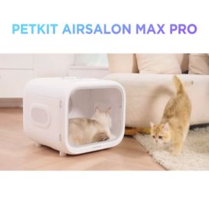 Máy Sấy Cho Chó Mèo Lồng Sấy Cho Chó Mèo Petkit Air Salon Max Pro 2024 - HeLiCorp