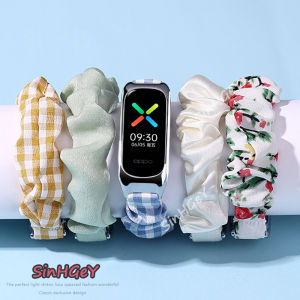 Limited Edition Nylon Fiber Strap for OPPO Band Metal Case Replaceable Bracelet Sports Women Wristband Hair Band Breathable Bracelet [Ready Stock]