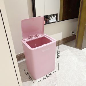 Thùng Rác Phòng Tắm Dung Tích Lớn Hình Chữ Nhật Dùng Trong Gia Đình Thùng Đựng Giấy Thùng Rác Vệ Sinh Phòng Ngủ Thùng Rác Nhà Tắm