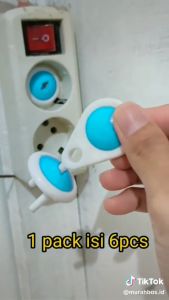 Pengaman lubang colokan stop kontak listrik safety lubang colokan