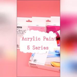 Art Rangers Bộ Màu Acrylic 8 màu 22ml Màu kim loại/Màu neon/Màu sáng Thấm nước Chống nắng Có sẵn trên kínhvảimô hình