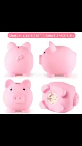 Pig Shaped Piggy Bank - Beautiful Piggy Bank - Souvenir Decoration: The Best Gift for Family and Friends in Pink