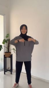 HIA Everywear Yameeka Top Atasan Olahraga Wanita Dry-Fit