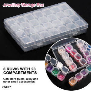 5/8/14 Grids Diy Diamond Painting Storage Box Craft Embroidery Accessory Organizer Rhinestones Container Organizer