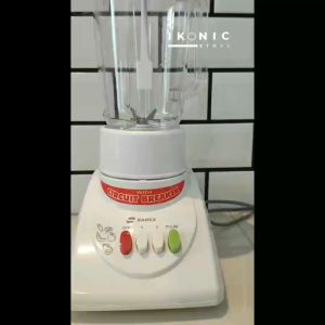 IKONIC Blender Sanex MX-T2GN Blender Plastik 2 in 1 Original Bergaransi Resmi